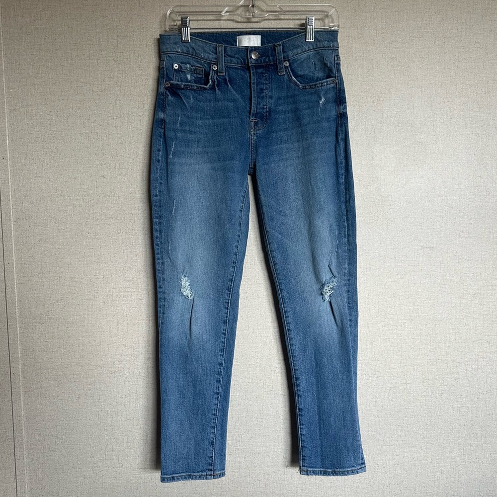 7 For All Mankind Josefina Distressed Jeans